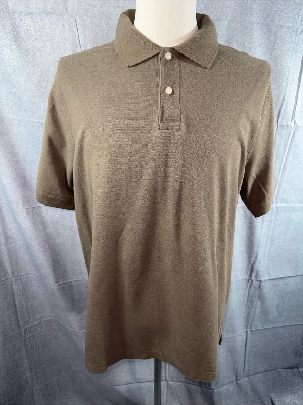 2348-Sonoma Olive Brown Men's Polo Shirt
